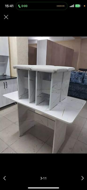Стол табуретки комплект 3500сом новый оптом и розницу готовые есть — 2