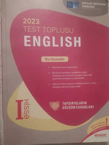 kaspi ingilis dili cavablar: İngilis dili test toplusu 2023
İçi yazılmayıb. Cavabları var