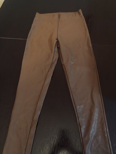 latex pantalone: M (EU 38), Visok struk, Drugi kroj pantalona