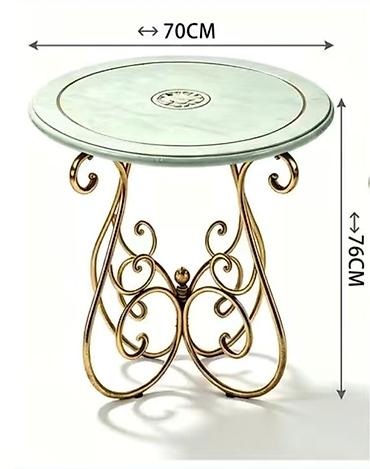 table study: Стол и стул для зала, Новый, Платная доставка, цвет - Золотой — 4