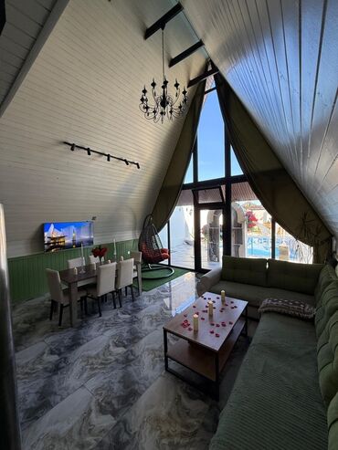 Bağ evlərinin kirayəsi: 70 kv. m, 3 otaqlı, Hovuzlu, Kanalizasiya, Kombi, Qaz — 11