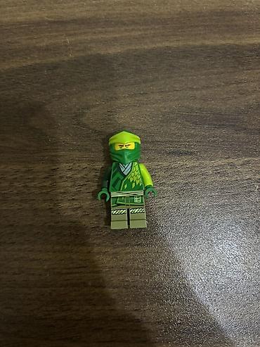 qizlar ucun oyuncaqlar: LEGO orgınal minifiqur – yaşıl ninja xarakteri (Ninjago üslubunda) - — 1