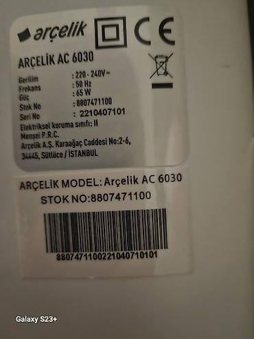 Ventilyatorlar: Ventilyator İşlənmiş, Döşəməüstü, Kredit yoxdur — 3
