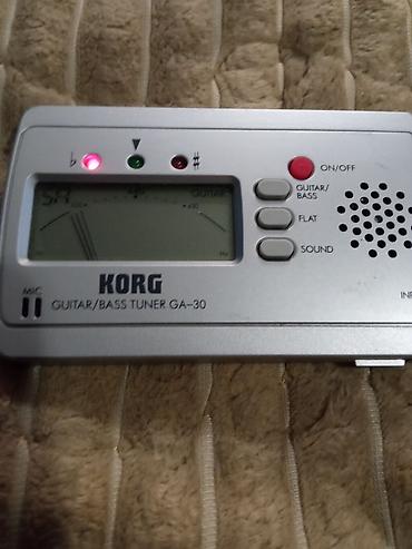 darwil 17 rubis: Korg GA-30 štimer za gitaru i bas - Digitalni štimer namenjen za — 4