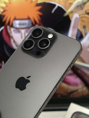 Мобильные телефоны и аксессуары: IPhone 15 Pro Max, Б/у, 256 ГБ, Black Titanium, Коробка, 90 % — 2