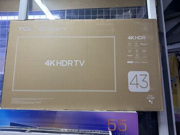 телевизор 49: Телевизор TCL 43V6B Ultra HD (4K) LED-телевизор 43" TCL 43V6B