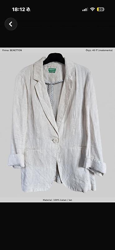 pencek modelleri: Pencək, Benetton, Kətan — 1