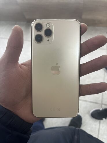 Apple iPhone: IPhone 11 Pro, Б/у, 64 ГБ, Золотой