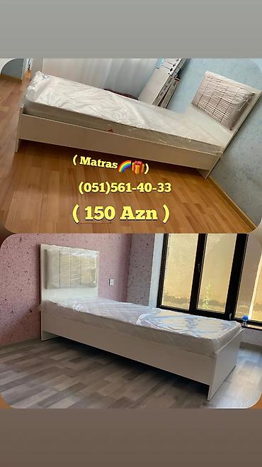 Yeni, Təknəfərlik çarpayı, Bazasız, Matras ilə, Siyirməsiz, Rusiya lalafo.az -da Yeni, Təknəfərlik çarpayı, Bazasız, Matras ilə, Siyirməsiz, Rusiya