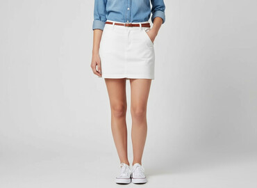 plisowane spódnice dla niskich: Women`s skirt, size XS