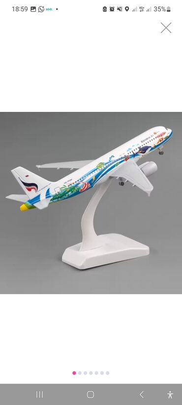 антикварные часы настенные: Masaüstü təyyarə maketi – Bangkok Air tematik dizayn - Realistik