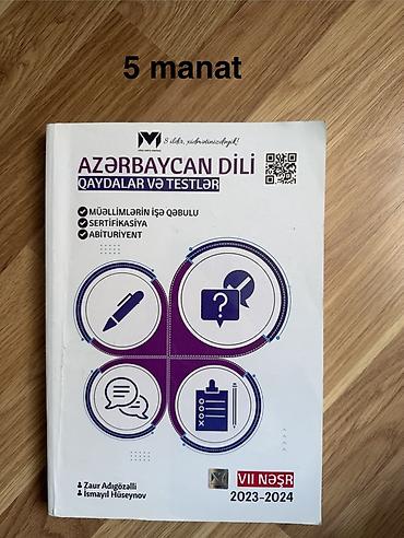 Tədris ədəbiyyatı: 🛑🛑🛑 Kitabların 80% Yenidir,Təcili ehtiyac olduguna görə satılır — 46