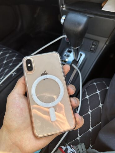 наушники айфон купить: IPhone Xs, Б/у, 256 ГБ, Золотой, Чехол, 77 %