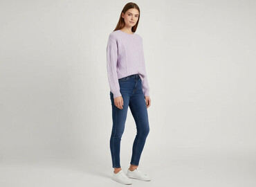 sweter z odkrytymi ramionami zara: Sinsay, Sweter damski, rozmiar S
