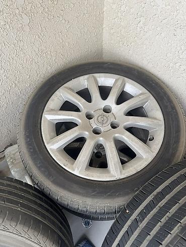 opel astra disk: Opel orijinal yüngül lehimli disklər və təkər dəsti Ela vezyetdedir — 6