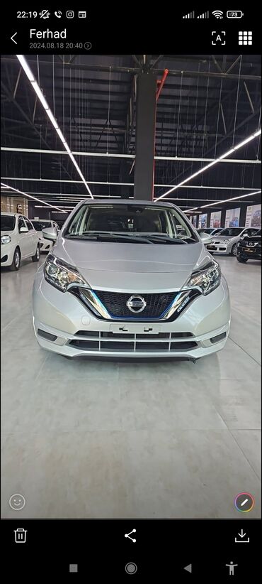 e 200: Nissan Note: 1.2 л | 2016 г. Хэтчбэк