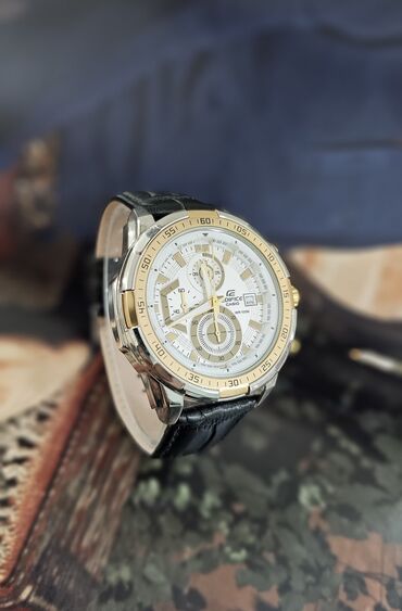 qizil saatlar kisi ucun: Наручные часы, Casio, цвет - Золотой