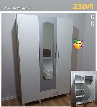 ıkıncı el dolap: Qarderob paltar dolabı yeni — 1