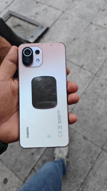 Xiaomi: Xiaomi Mi 11 Lite, 128 GB, rəng - Çəhrayı, 
 Zəmanət, Düyməli, Sensor