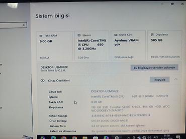 Masaüstü kompüterlər və iş stansiyaları: Masaüstü kompüter komplekti Tərkib: - Sistem bloku: Everest korpus — 3