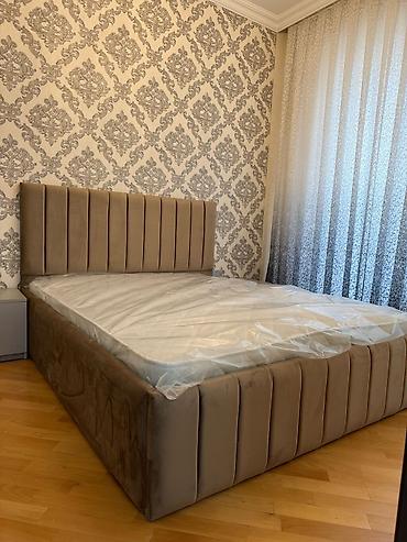 Новый, Двуспальная кровать, Без подъемного механизма, С матрасом, Без выдвижных ящиков, Россия — 2