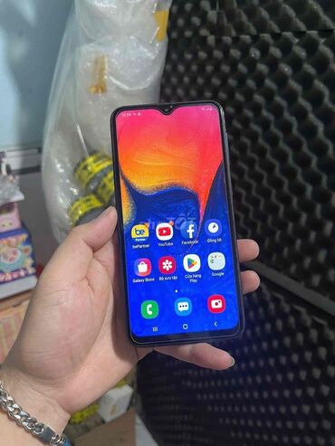 BMW: Samsung Galaxy A10, 32 GB, rəng - Göy, Sensor, İki sim kartlı