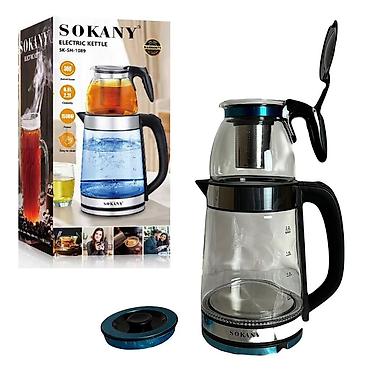 стекляные: 🔥 Электрический чайник SOKANY SK-SH-1089 – стиль и удобство в каждом — 2