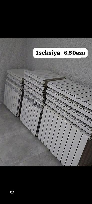 peçin radiatoru: İşlənmiş seksiyalı radiatorlar say çoxdu *bir seksiyası 6.50₼ — 1