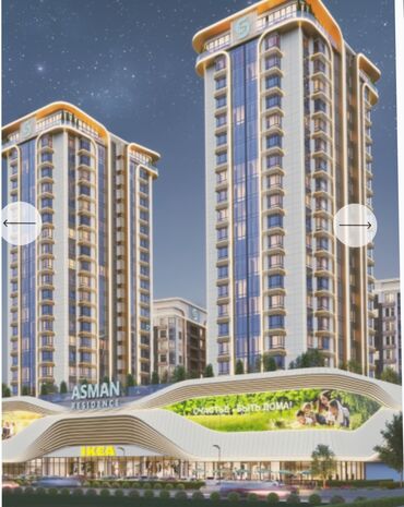 Продажа квартир: 2 комнаты, 75 м², Элитка, 8 этаж, ПСО (под самоотделку)