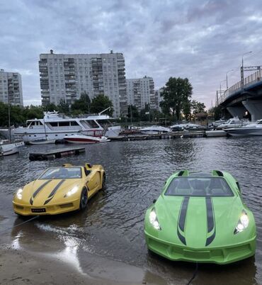 прогулочный катер: Производим и продаем лодки дизайна автомобиль, вместимостью ( двое