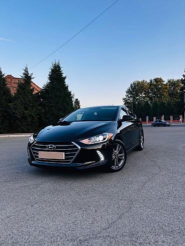 hyundai county: Hyundai Elantra – qara rəngli sedan İli 2019 Amerkadan təzə gəlib — 1