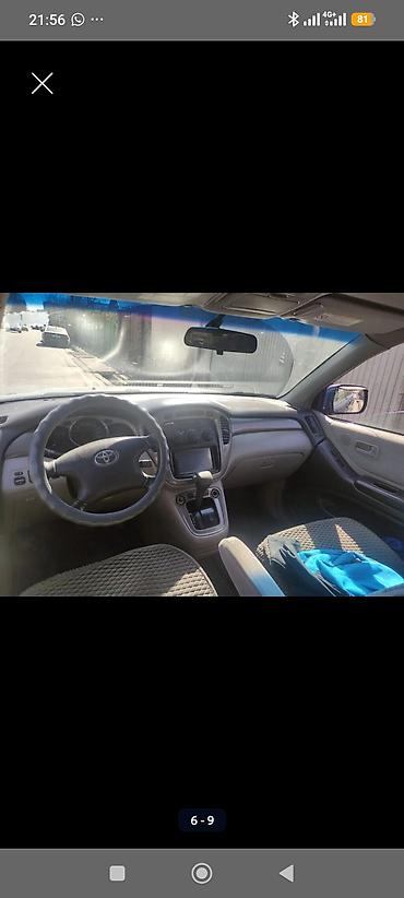 Продажа авто: Toyota Highlander: 2003 г., 3 л, Автомат, Газ, Кроссовер — 4