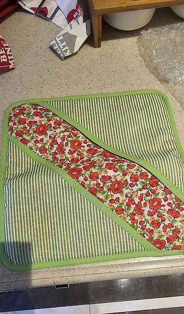 bosqab: Mətbəx dəsti – apron, soba əlcəyi və isti boşqab altlığı - Rəng və — 3