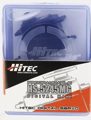 Цифровая сервомашинка Hitec HS-5245MG (Programmable Digital Mini) at lalafo.kg Цифровая сервомашинка Hitec HS-5245MG (Programmable Digital Mini)