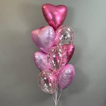 Воздушные шары и принадлежности: Воздушные шары и готовые наборы для праздника - Гелиевые — 35