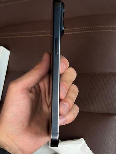 iphone pro max: IPhone 15 Pro Max, Б/у, 256 ГБ, Black Titanium, Коробка, 77 % — 1