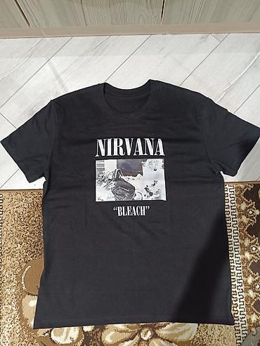nirvana: Футболка с принтом Nirvana “Bleach” - Цвет: чёрный - Принт: крупный — 2