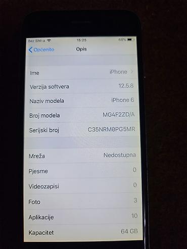 Apple iPhone: Apple iPhone 6, Space Gray - Ekran 4.7" Retina HD (1334×750), Touch — 6