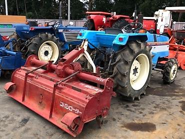 Другие тракторы: Японский мини трактор МТ2501 с фрезой, 4х цилиндровый двигатель — 2