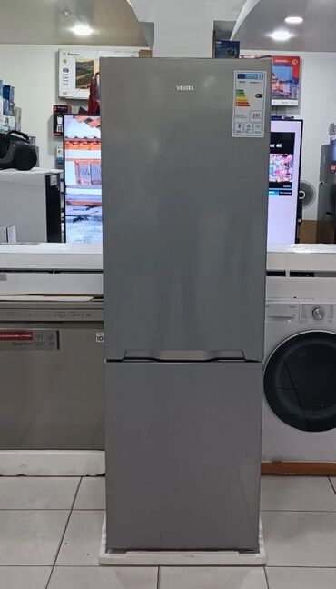Kondisionerlər: Vestel iki kameralı soyuducu - Rəng: gümüş (inox effekti) - Üst