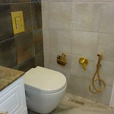 İstilik sistemi: Her cur Santexnik işləri görülür . Kombi xetlerinin cekilmesi — 9