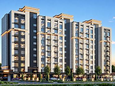 3 комнаты, 92 м², Кок-Жар мкр Элитка, 7 этаж, ПСО (под самоотделку)