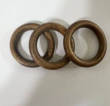 кольца для салфеток: Кольцо для карниза деревянное, наружный размер 5,5 см, внутренний 3,7