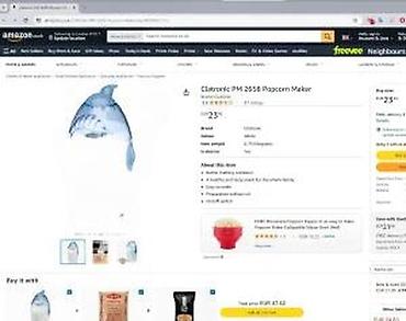 Ostali kuhinjski aparati: Aparat za kokice Clatronic PM 2658 - Električni aparat za brzu — 11