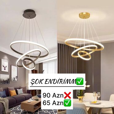 Bra, divar lampaları: Led Çılçıraq, Metal