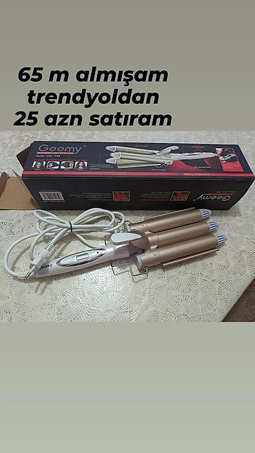 wahl magic clip: Geemy GM-1988 saç dalğalandırıcı (triple barrel) - 3 borulu dizayn — 1