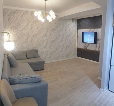 квартира часный дом: 2 бөлмө, 50 кв. м, Жеке план, 3 кабат, Дизайнердик ремонт
