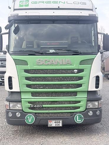 Тягач, Scania, 2012 г., Тентованный