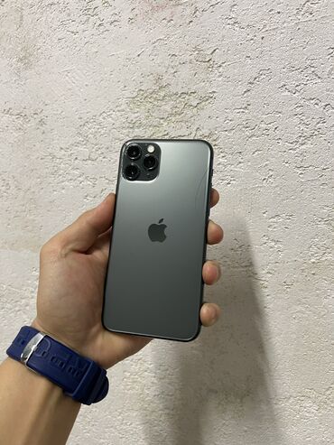 iphone 11 pro 256gb бу: IPhone 11 Pro, Б/у, 256 ГБ, Зеленый, Зарядное устройство, Чехол, 77 %