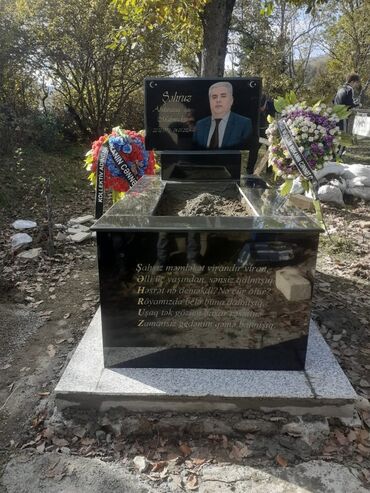 Başqa xidmətlər: Hər növ Qəbir başları, Mezar daslari ucuz ve kefiyyetli hazırlanması — 17